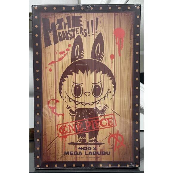 POP MART THE MONSTERS MEGA LABUBU 400% TONY TONY CHOPPER - Picture 2 of 9